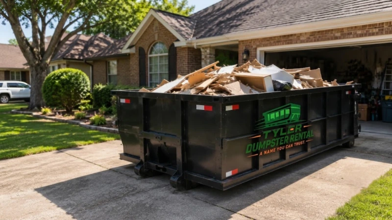 Tyler Dumpster Rental locally operated in Tyler TX